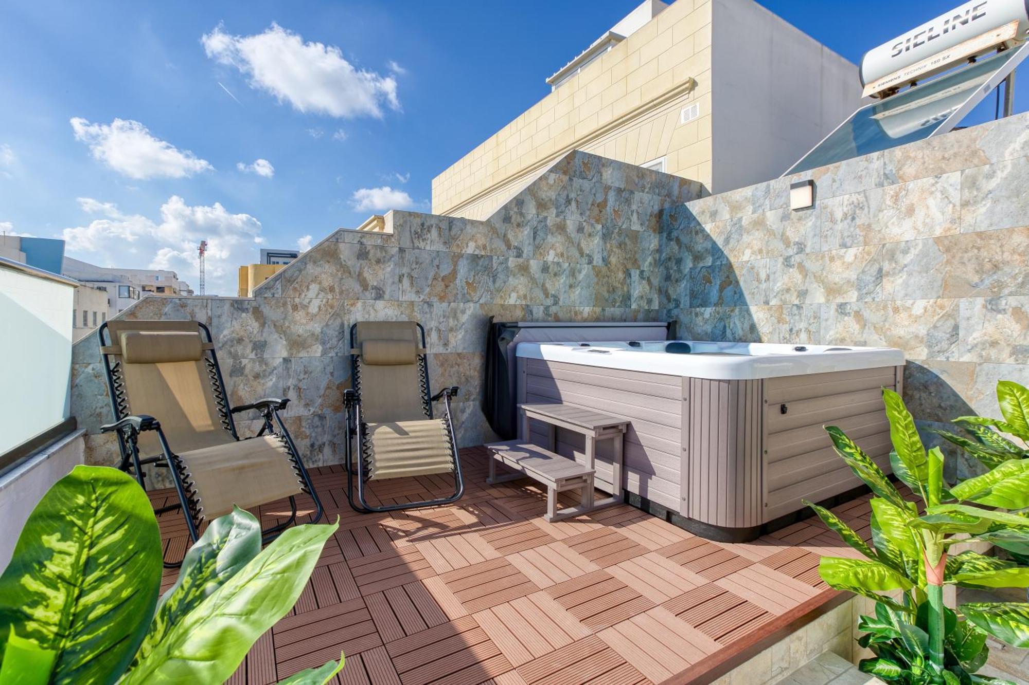 Sliema Luxury House Villa Bagian luar foto