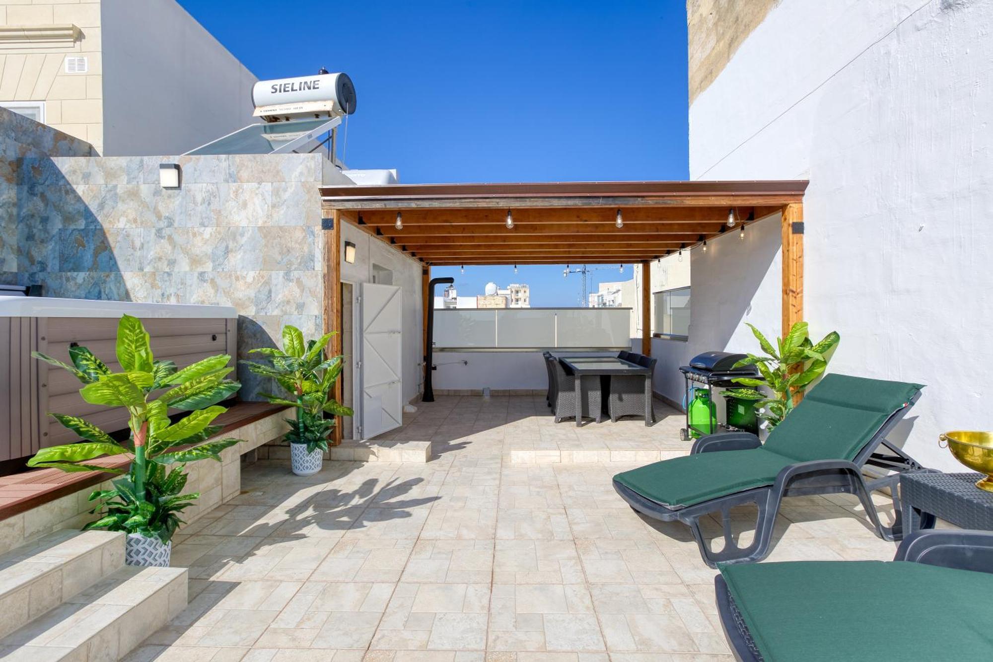 Sliema Luxury House Villa Bagian luar foto